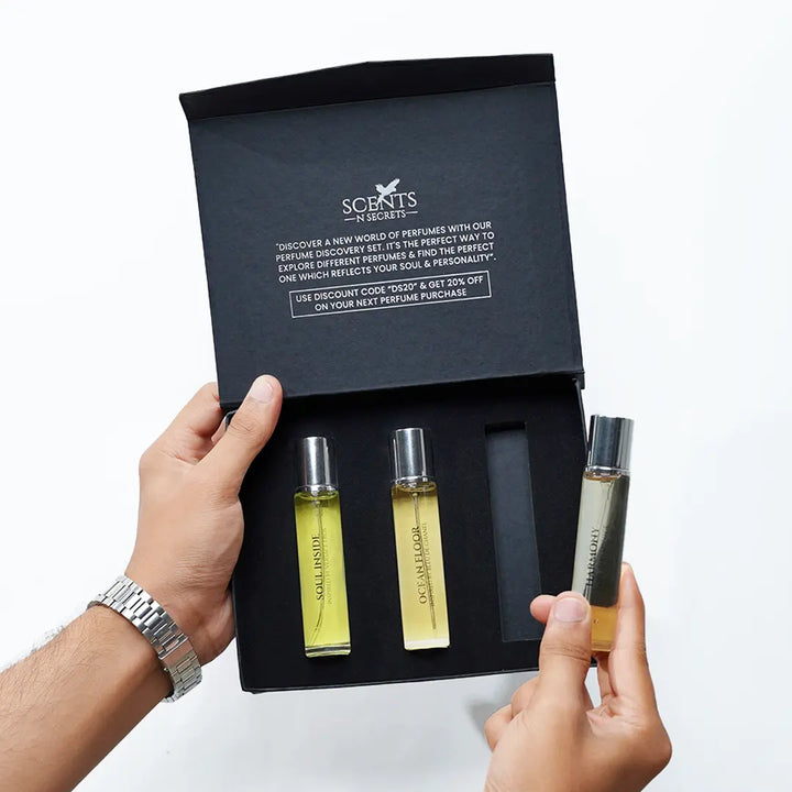 Men's Perfume Bundle Box