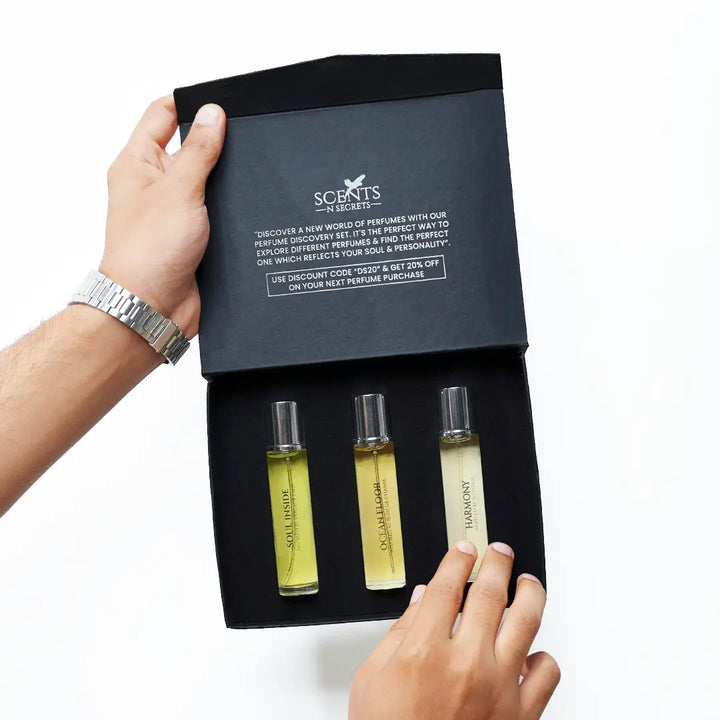 Men's Perfume Bundle Box