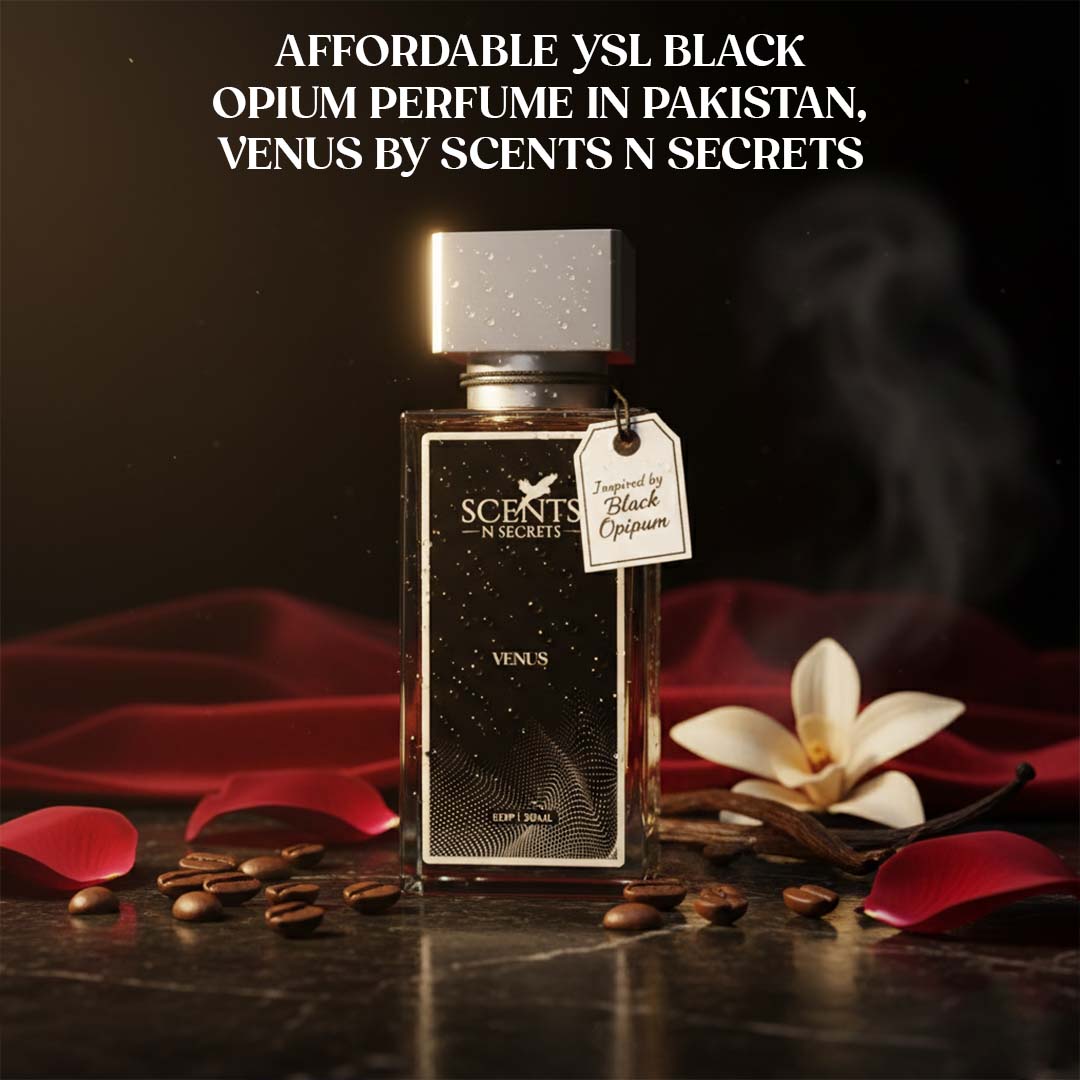 Affordable YSL Black Opium Perfume in Pakistan – Venus by Scents n Secrets