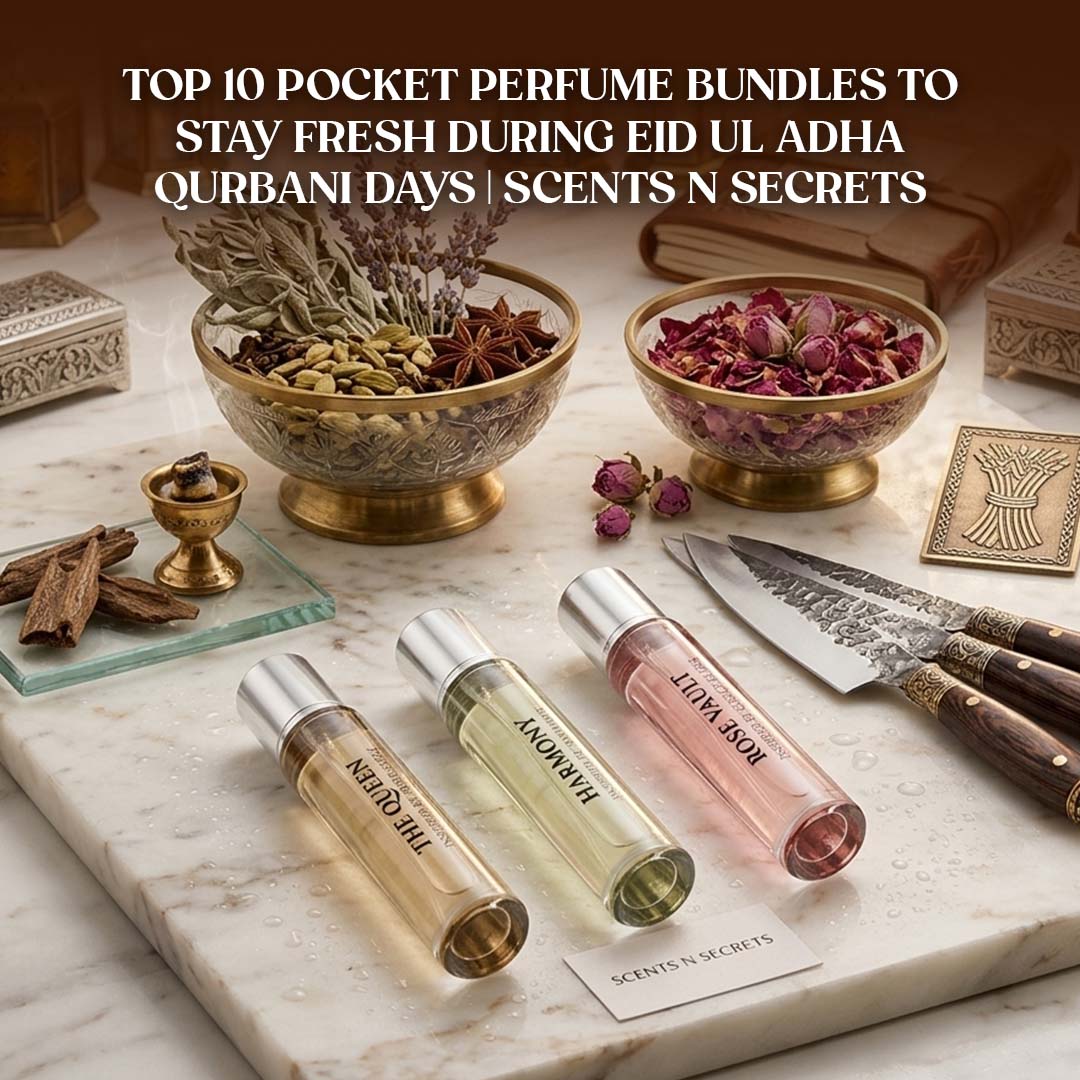 Top 10 Pocket Perfume Bundles to Stay Fresh During Eid ul Adha Qurbani Days | Scents n Secrets