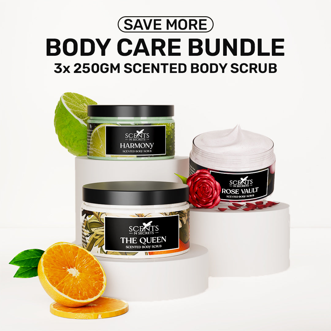 Scented Body Scrub Bundle - Choose Any 3