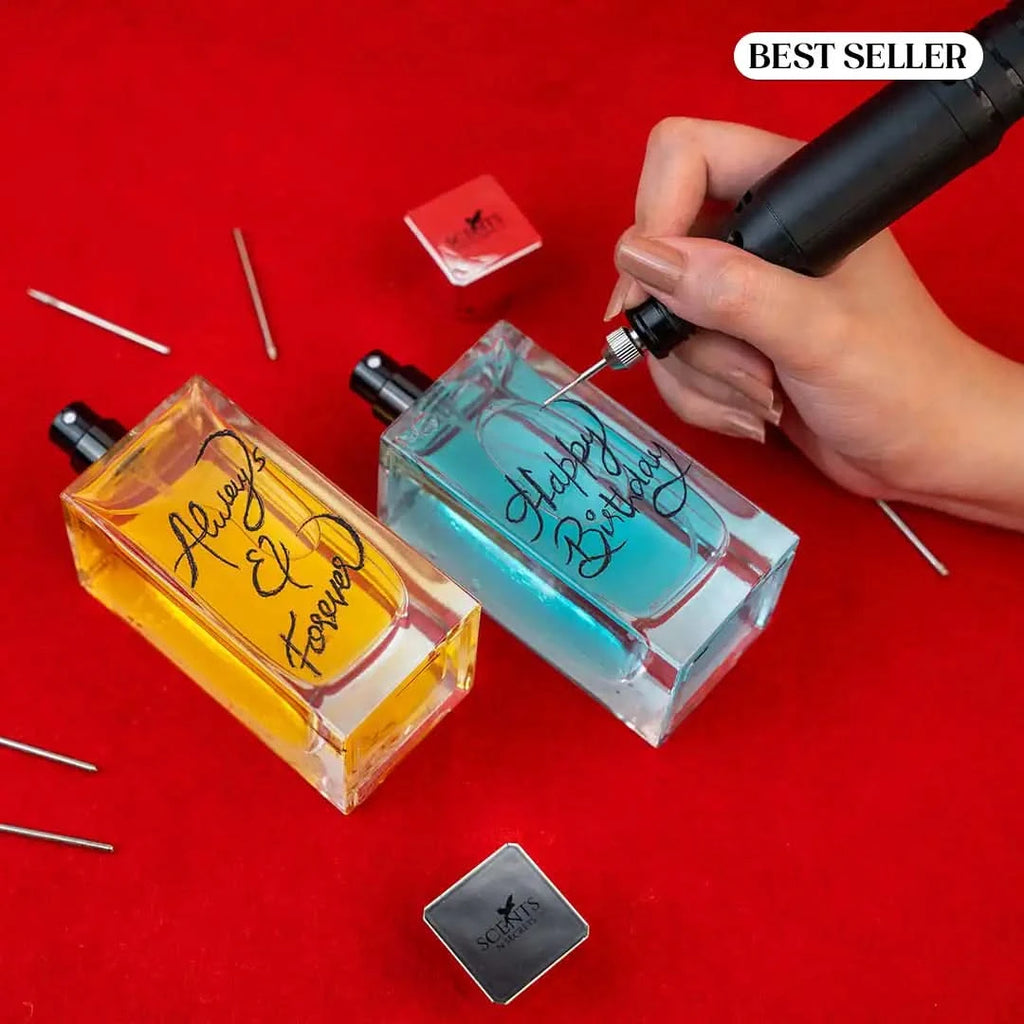 Engrave Your Favourite Perfume Bottle Scents N Secrets