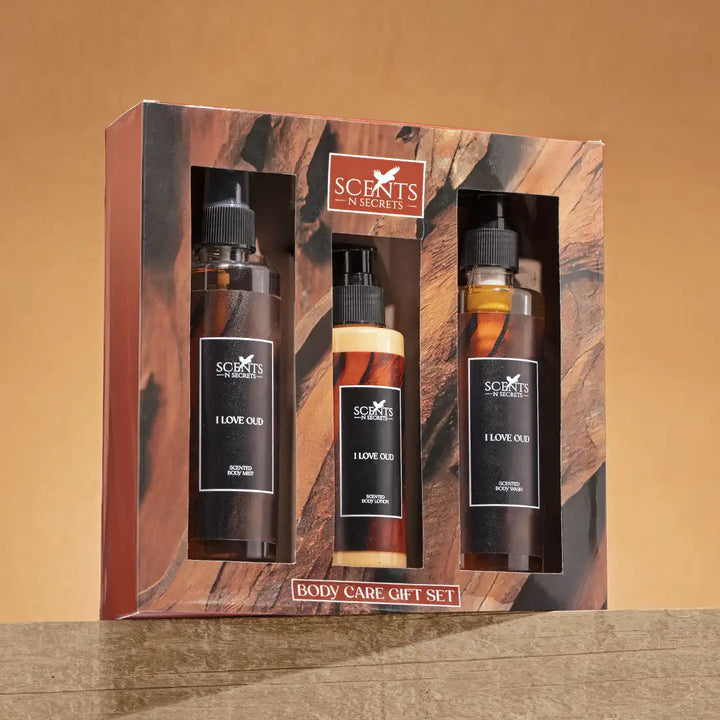 I Love Oud Bath and Body Care Set