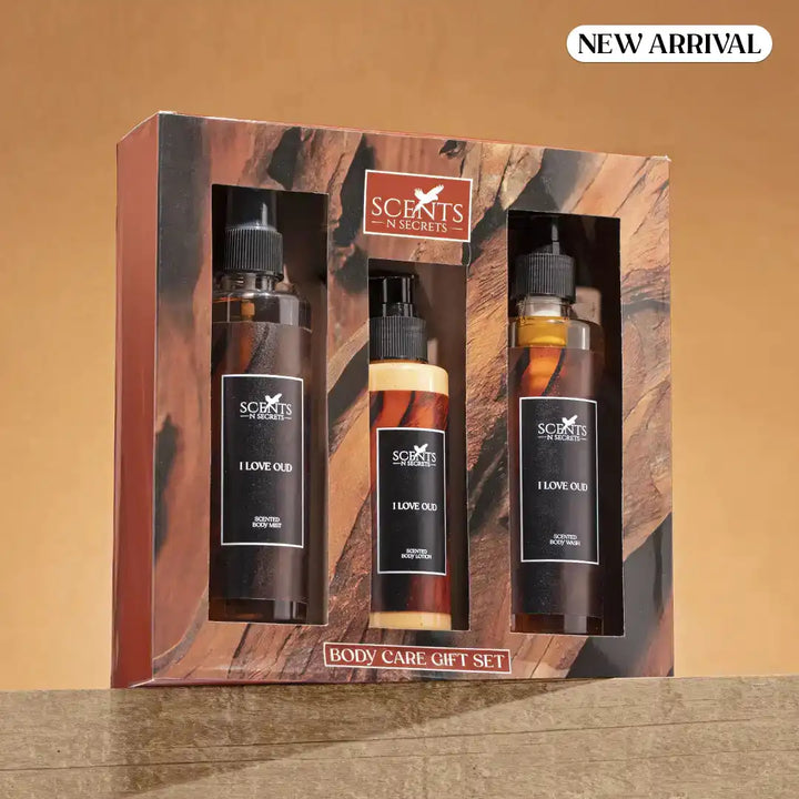 I Love Oud Bath and Body Care Set