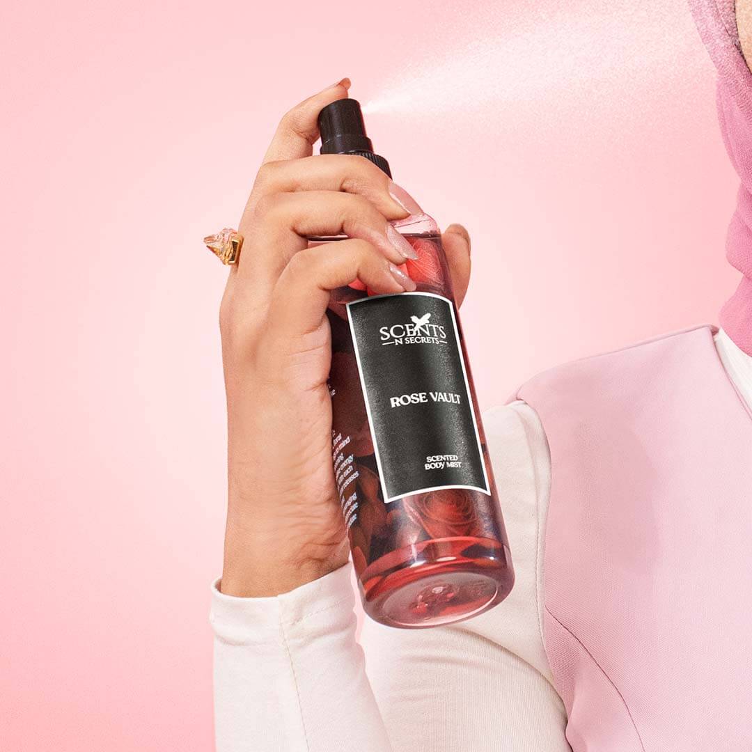 Rose Vault Scented Body Mist Scents N Secrets Scents N Secrets